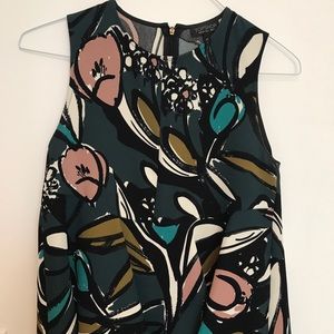 Beautiful printed blouse-great for fall